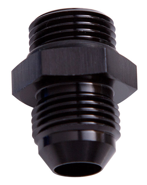 AF920-04-08BLK - 8 ORB to -4 AN Straight Male Flare Adapter