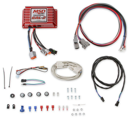 MSD6530 - Digital Programmable 6AL-2 - Red Digital, Capacitive Discharge, Rev-Limiter, Laptop Programmable Timing Curve